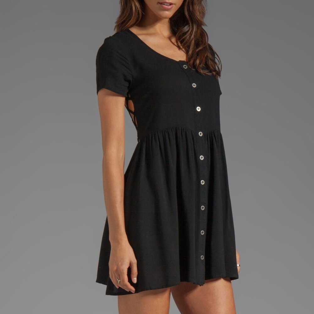 Evil Twin Paranoid Cage Back Babydoll Mini Dress NWT - Picture 2 of 10